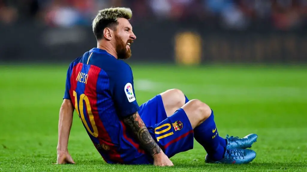 lionel messi injuries