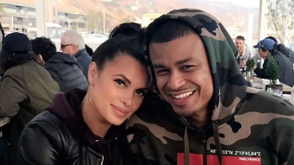 Joy Taylor and boyfriend