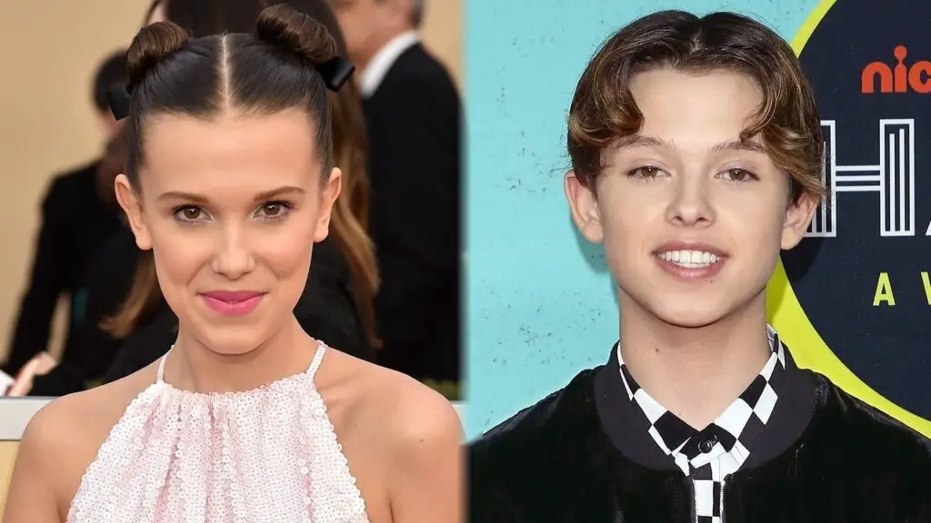 Millie Bobby Brown and Jacob Sartorius