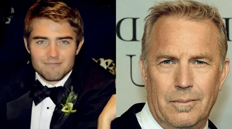 Liam Costner and father