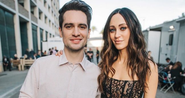 Brendon Urie and wife