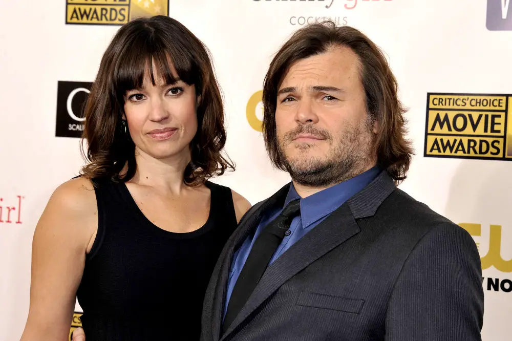 Jack Black and wife 