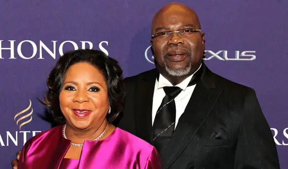 T.D Jakes and wife