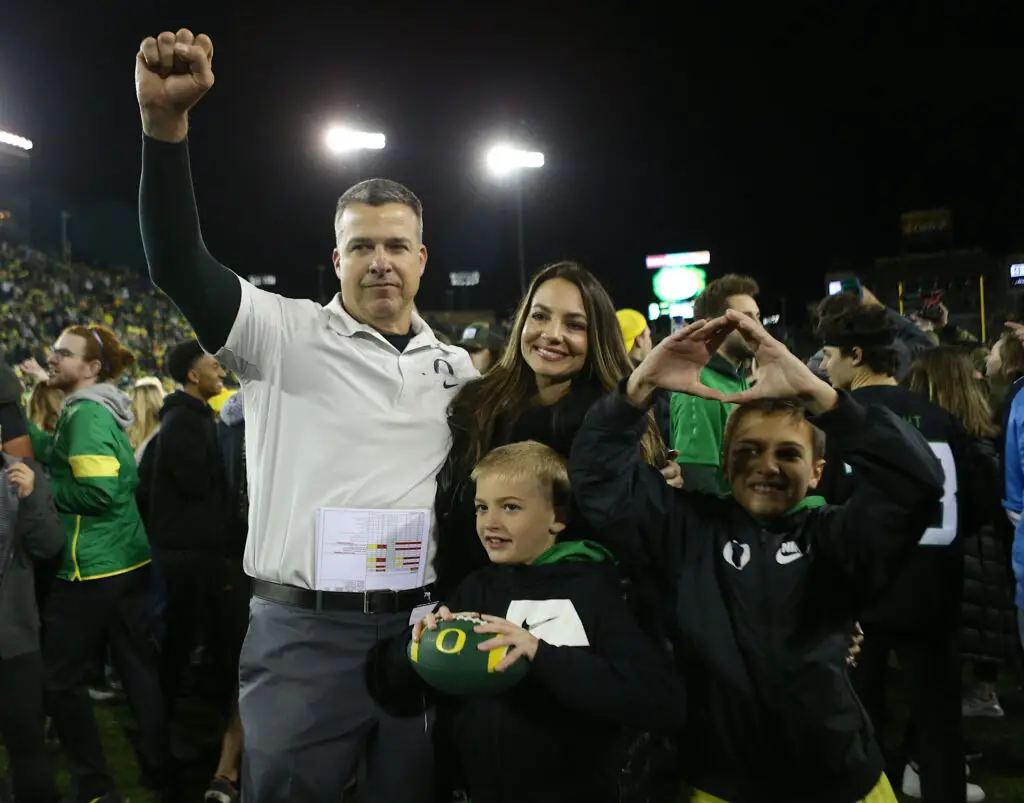 Mario Cristobal Family 