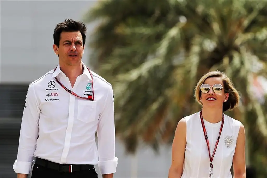 Toto Wolff Wife Susie Wolff