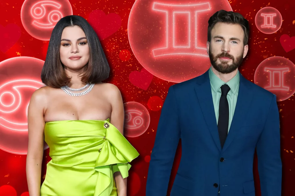 Chris Evans and Selena Gomez