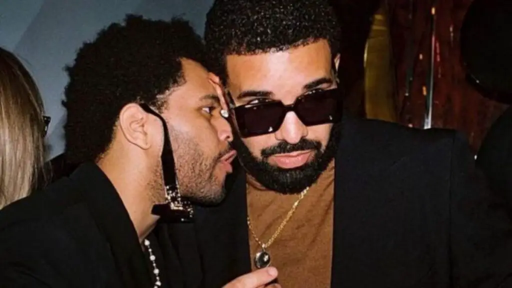 Did Drake and The Weeknd Kiss