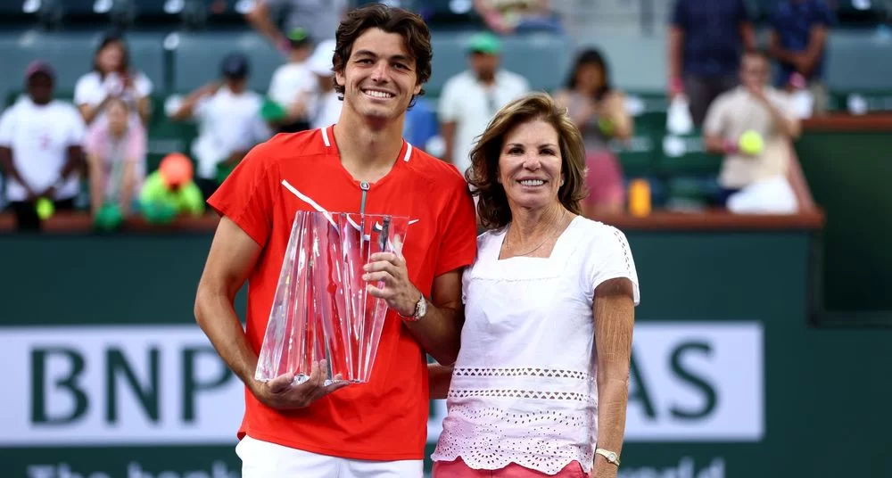 taylor fritz parents